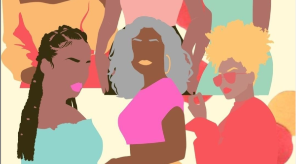 black women for biden graphic art