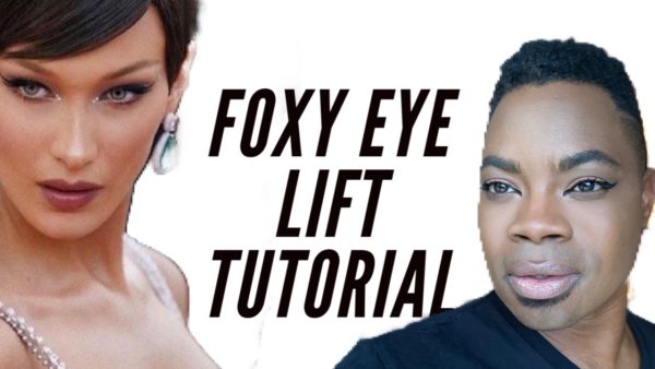 foxy eye tutorial brandon richardson b rich beauty