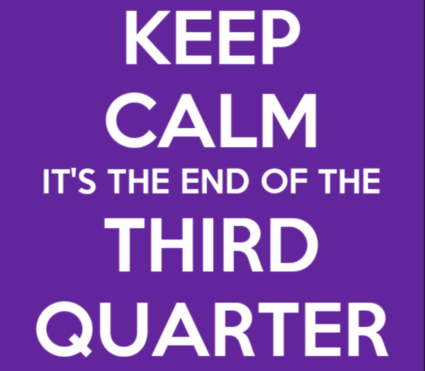 keep calm third quarter