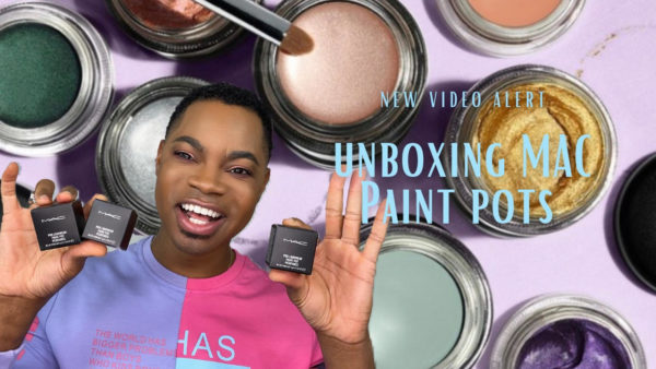 mac cosmetics paint pots makeup tutorial