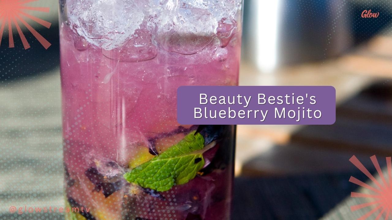 blueberry mojito with betty buzz