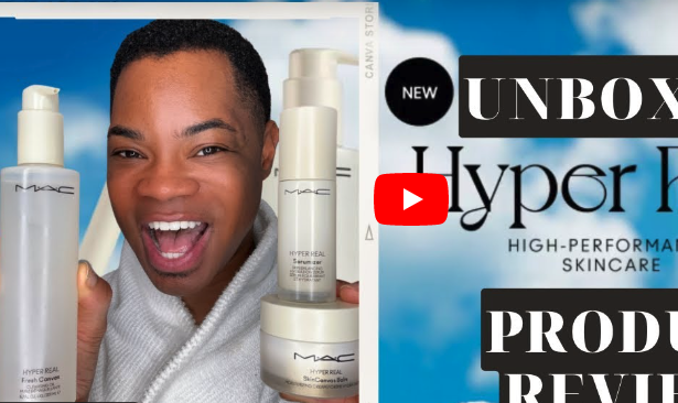 mac cosmetics hyper real skincare unboxing