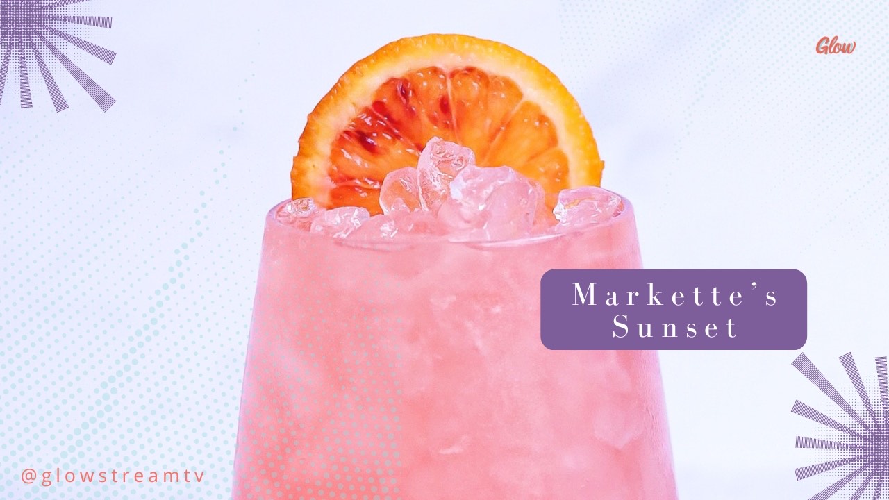 Markette's Sunset Betty Buzz Cocktail