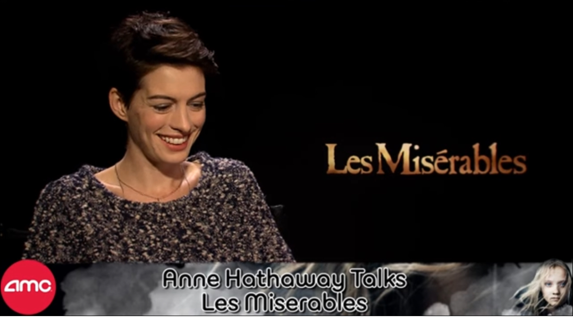 anne hathaway les miserable 2012