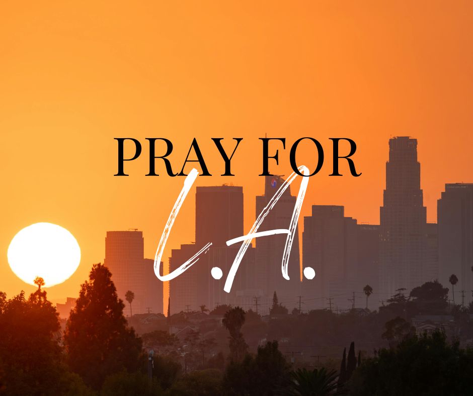 Pray for L.A. Facebook Post